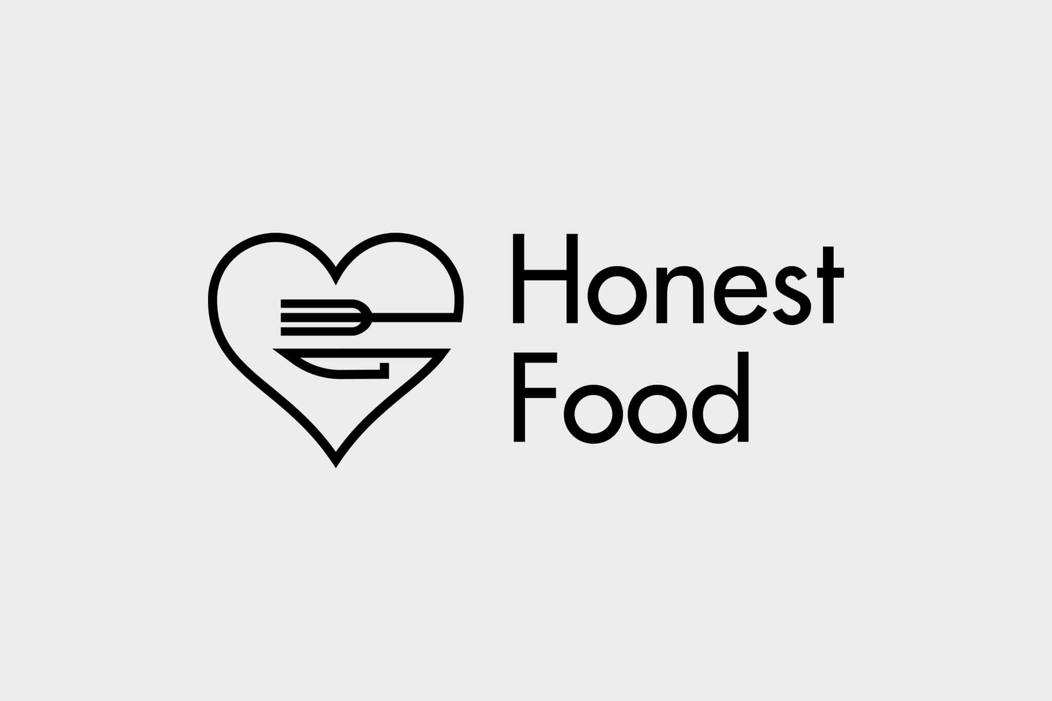 honest food logo